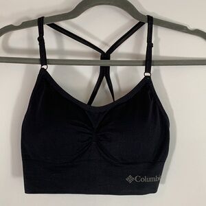 Columbia Black Sports Bra/Padded Bralette